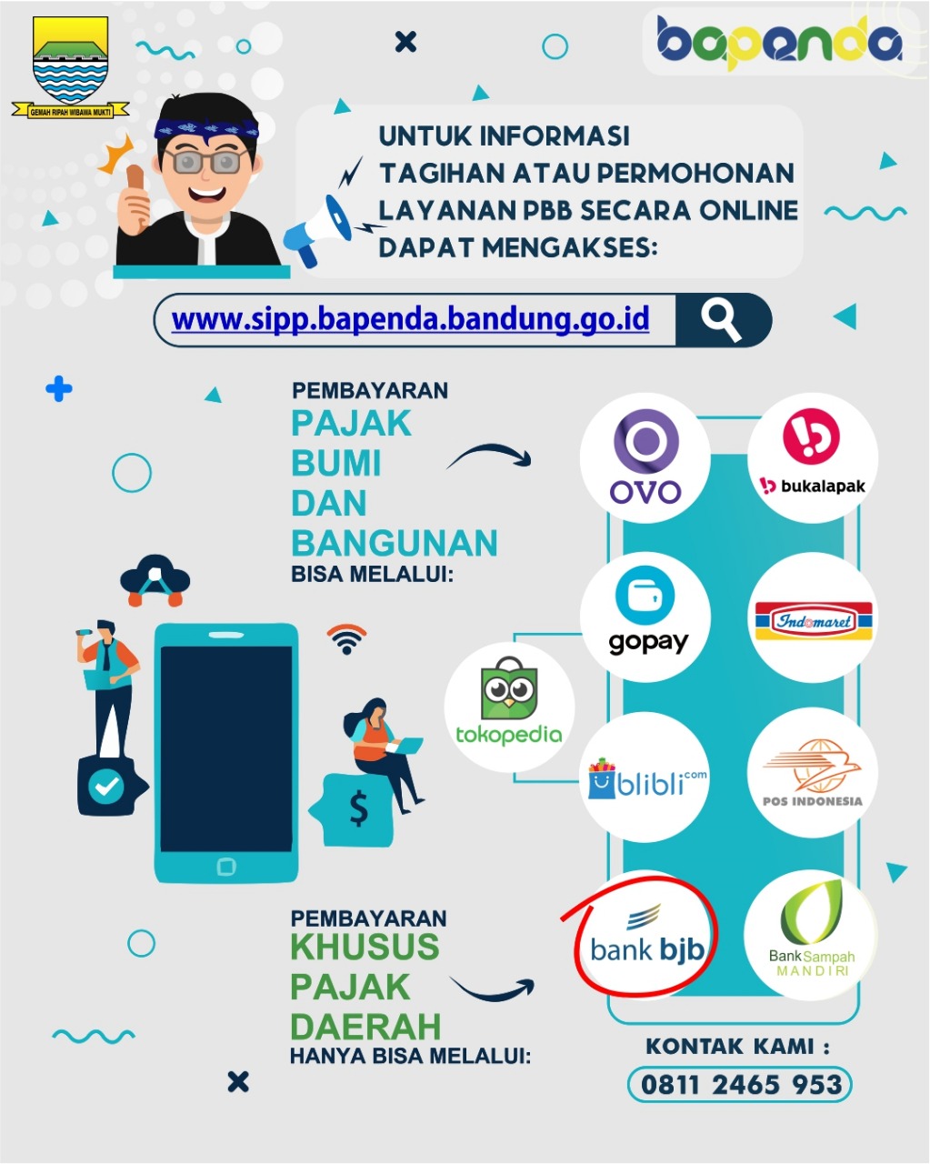 UNTUK INFOMASI TAGIHAN PBB DAPAT MENGAKSES SECARA ONLINE ...